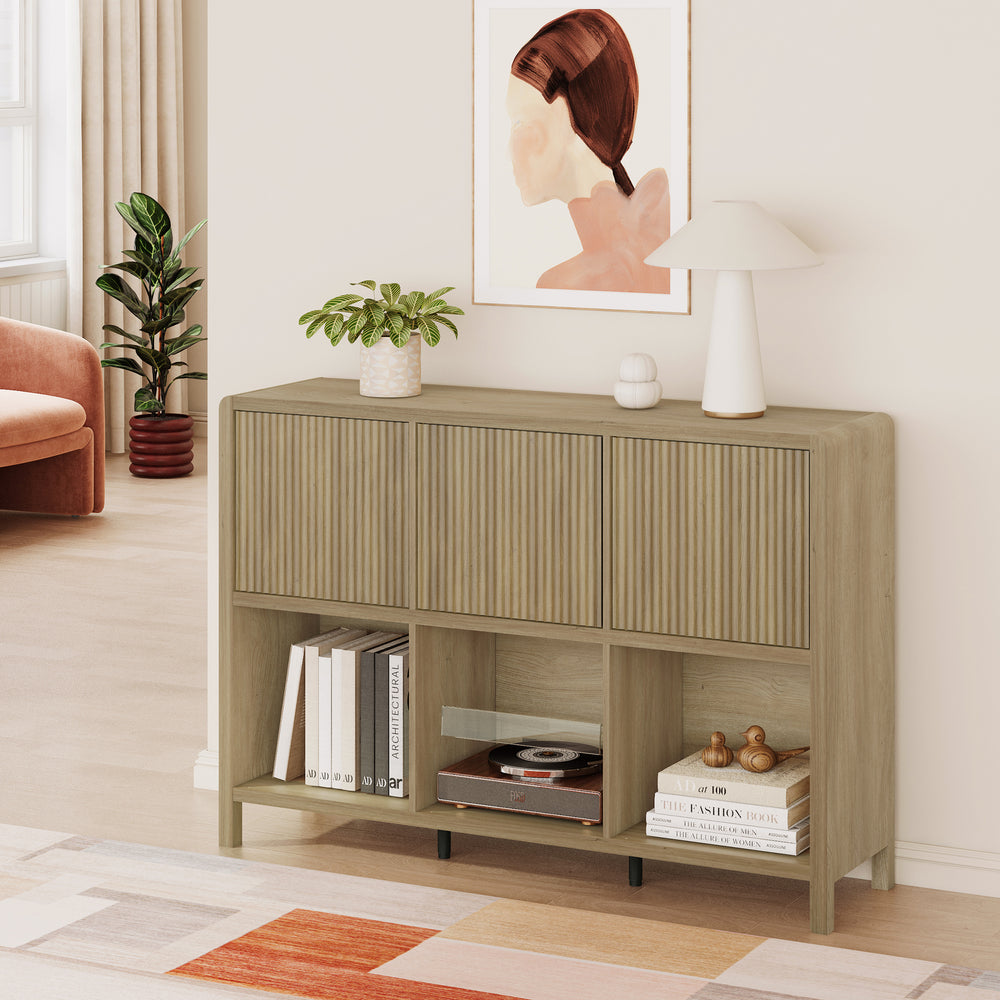 Commode Lukkodso 76,5 x 110 x 30 cm [en.casa] 