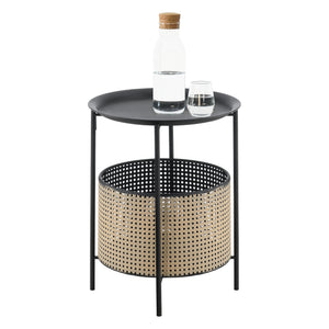 Table d’appoint Beaumont noir/sable différentes tailles en.casa - premiumXL