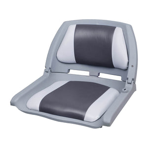 [pro.tec] Siège Pilot Bateau Chaise de Bateau Assise de Bateau Similicuir Pliant 521 x 457 x 408 mm Couleurs Différentes