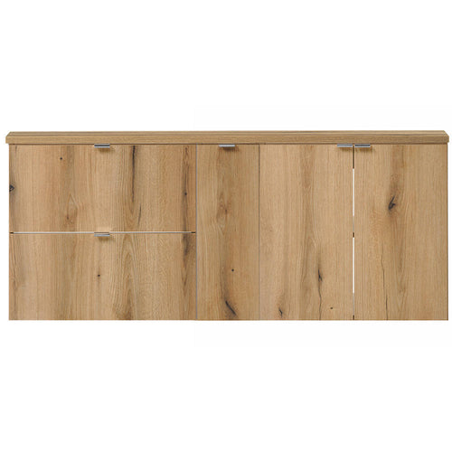 Meuble sous lavabo double NEWPORT 140 x 60 x 40 cm [en.casa] 