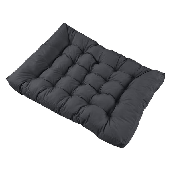 Lot de 10 Coussins d'Assise et Dossier Résistant pour Palette Europe Housse Hydrofuge Antitache Mousse Polyester [en.casa]