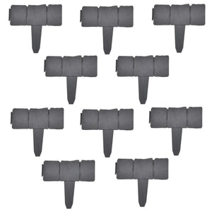 Palissade Hellín gris avec aspect du caillou [casa.pro]