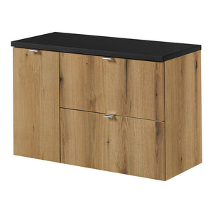 Meuble sous-lavabo NEWPORT avec 2 tiroirs et 1 porte [en.casa]